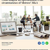 Cmo adaptar las oportunidades a las circunstancias: el 'distress' M&A